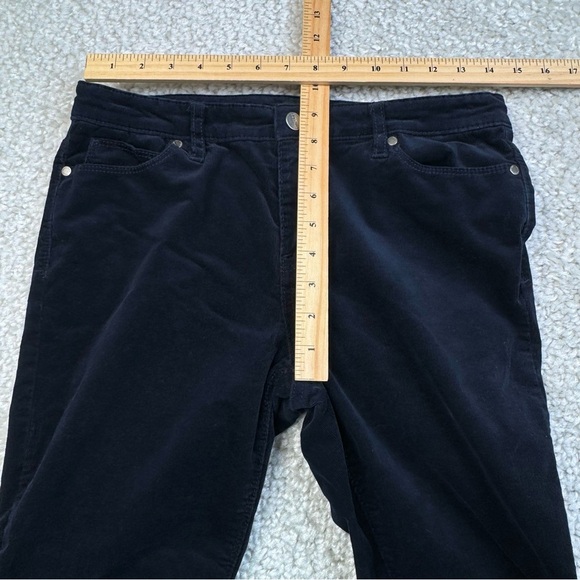 BUFFALO DAVID BITTON Icon mid-rise Slim & Sculpt cord skinny blue 8/29 - Picture 9 of 10